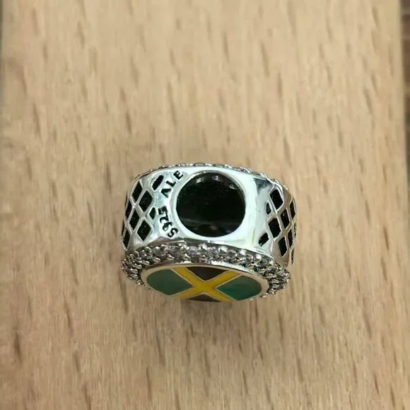 Pandora Jamaica Flag Charm, S925 Silver Bracelets - Picture 4 of 4